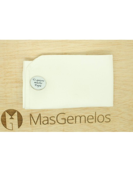 Boutons de manchette pour mariage : Je serai toujours ta petite fille