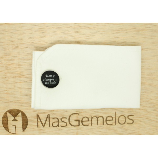 Gemelli per camicia matrimonio: Oggi e sempre al mio fianco & Ti vogli