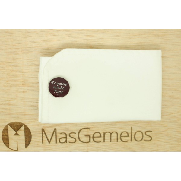 Boutons de manchette pour chemise de mariage - Aujourd'hui et toujours