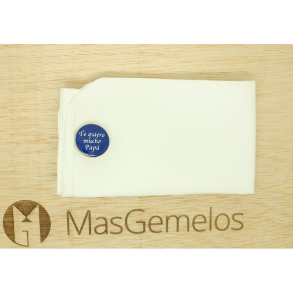 Boutons de manchette pour chemise de mariage "Aujourd'hui et toujours