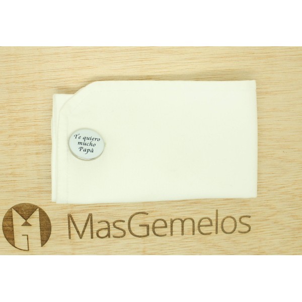 Gemelli da polso matrimonio: Oggi e sempre al mio fianco & Ti voglio t