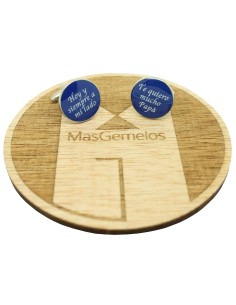 Boutons de manchette pour chemise de mariage "Aujourd'hui et toujours 2