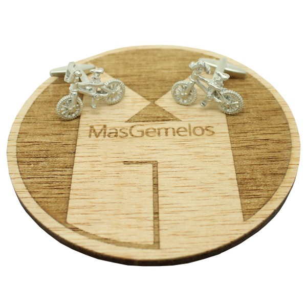 Boutons de manchette pour chemise - Vélo de sport II