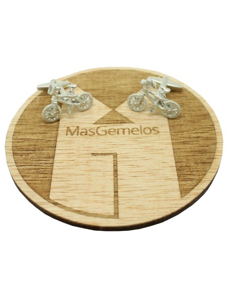 Cufflinks for shirt - Sports bicycle II