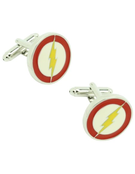 Abotoaduras para camisa - Flash clássico