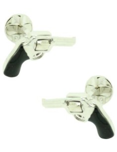 Cufflinks for shirt - Revolver with round clasp