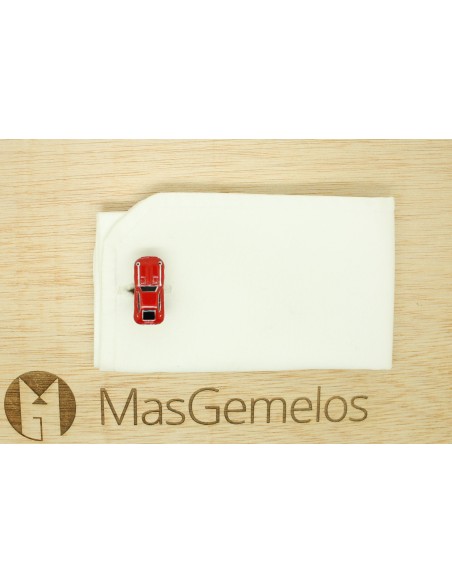Gemelli per camicia Jaguar E-Type rossi