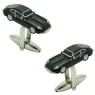 Boutons de manchette Jaguar E-Type noirs