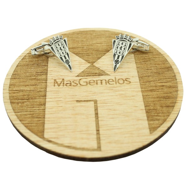 Boutons de Manchette Argent 925 Cordoba Football Club