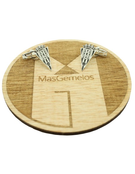 Boutons de Manchette Argent 925 Cordoba Football Club
