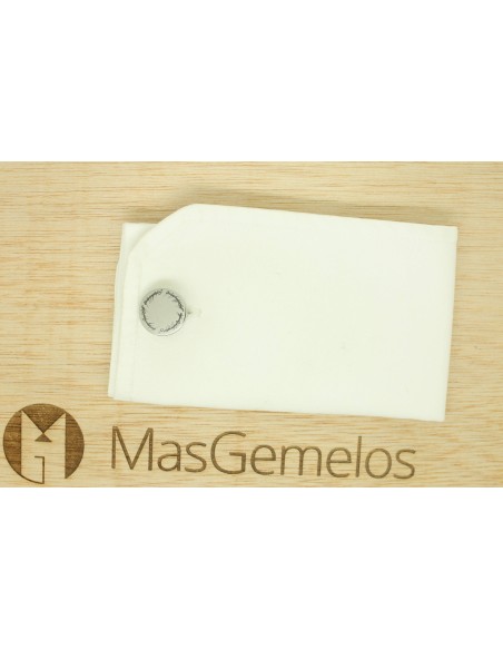 Gemelli da polso personalizzati incisi con parole in arabo - acciaio