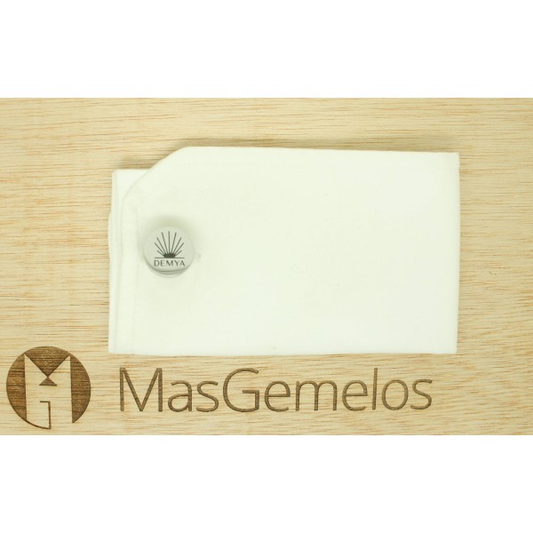 Gemelos para camisa personalizado grabado logotipo empresa a medida -