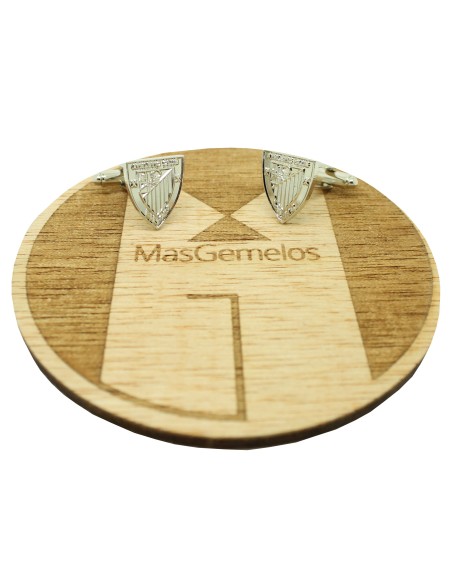 Athletic Club de Bilbao silver cufflinks