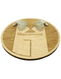 Cufflinks for BMW emblem shirt plated 2