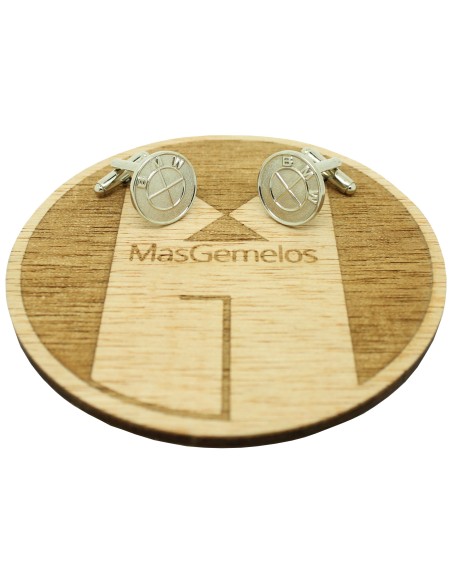 BMW Emblem Manschettenknöpfe in Silber