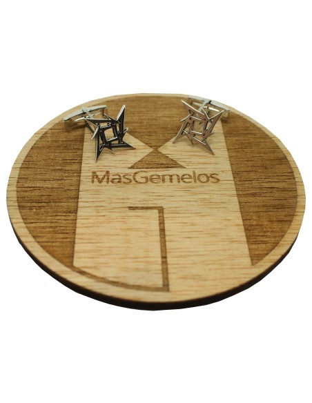 Gemelli per camicia personalizzati Metallica in argento sterling 925