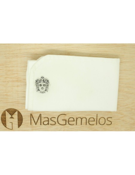 Gemelos para camisa personalizados escudo heraldico en Plata 925