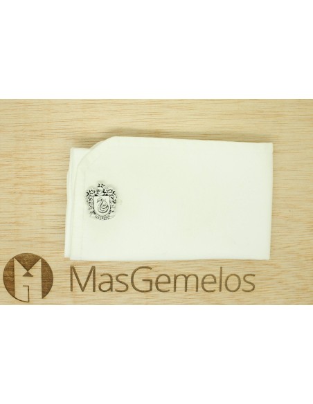 Gemelos de camisa a medida escudo de la casa Slytherin Harry Potter -