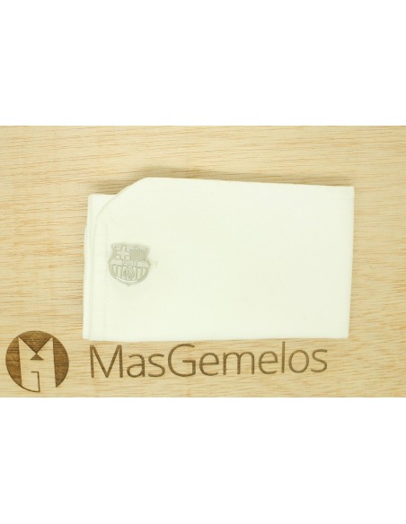 Gemelli da polso FC Barcellona Argento