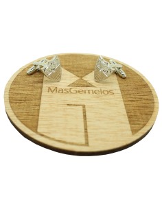 Sevilla FC silver shirt cufflinks 2