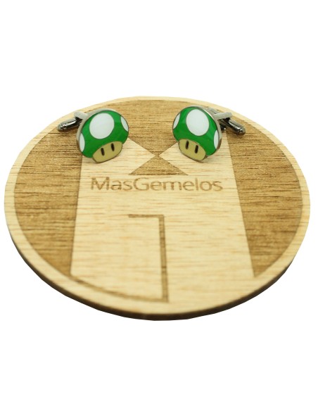 1-UP Mushroom Cufflinks 