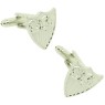 Sevilla FC silver shirt cufflinks