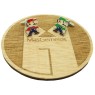 Boutons de manchette pour chemise Super Mario Bros et Luigi pixel art