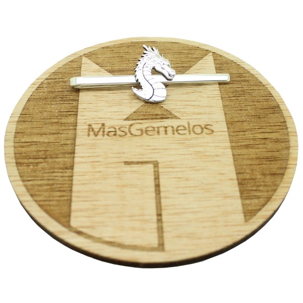 Pince à cravate personnalisée Shenron Dragon Ball argent sterling 925