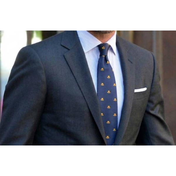 One Piece hat tie navy blue