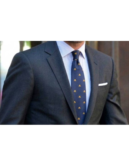 Corbata sombrero One Piece azul marino