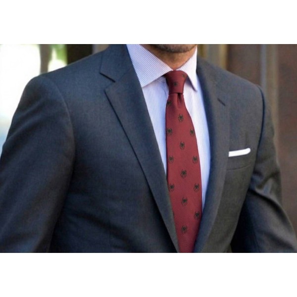 Spiderman red necktie