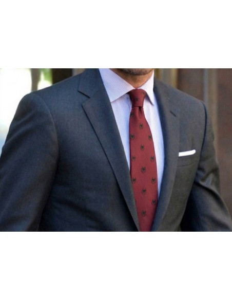 Spiderman red necktie
