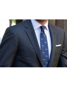 Cravatta di Batman blu navy 2