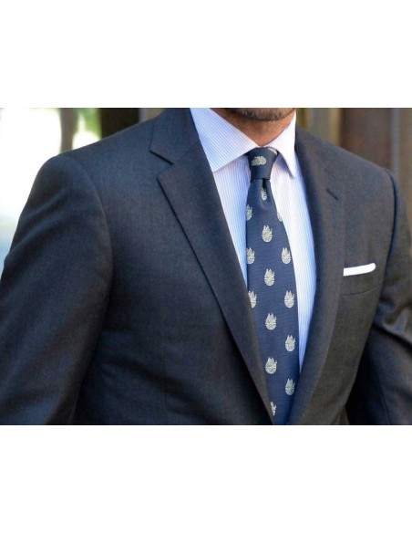 Corbata halcon milenario Star Wars azul marino