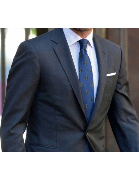 Corbata de seda Darth Vader Star Wars azul