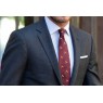 Spain red mast flag tie