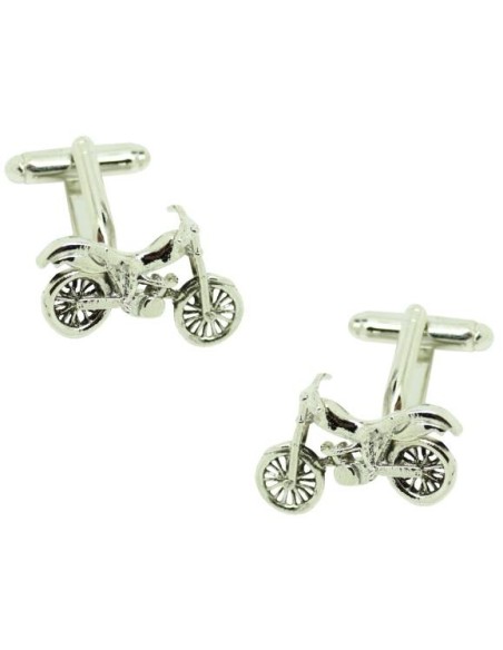 Boutons de manchette pour chemise Moto de Motocross