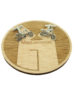 Boutons de manchette pour chemise Moto de Motocross 2