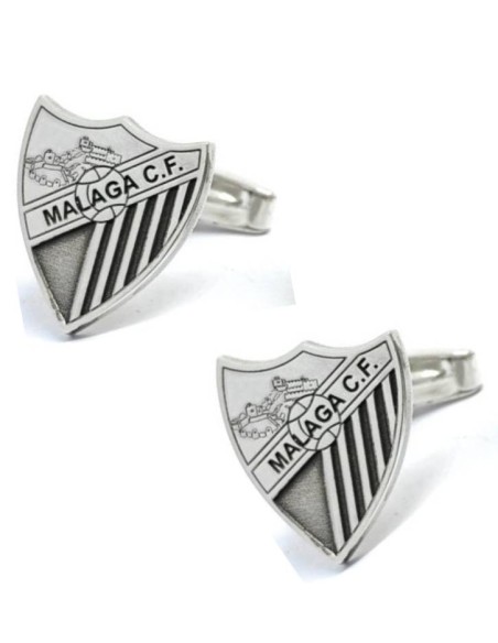 Malaga CF Shirt Cufflinks – 925 Sterling Silver PREMIUM