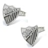 Malaga CF Shirt Cufflinks – 925 Sterling Silver PREMIUM
