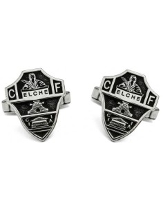 Elche CF Shirt Cufflinks 925 Sterling Silver PREMIUM 2