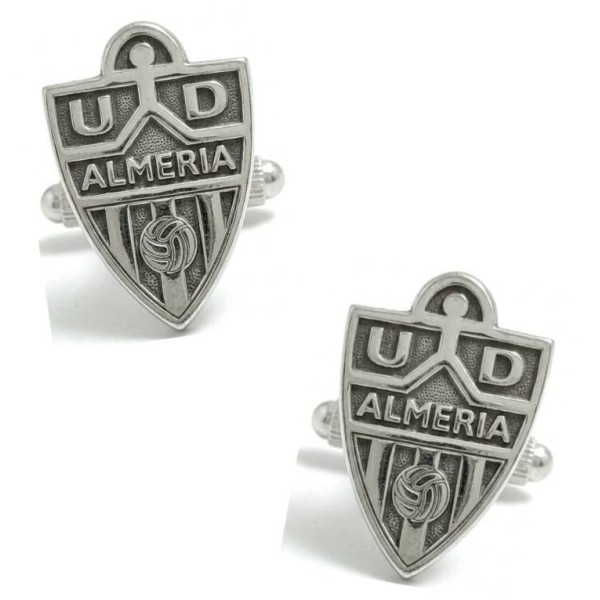 Almería CF Shirt Cufflinks 925 Sterling Silver PREMIUM