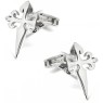 Hemd Manschettenknöpfe Santiago Kreuz 925 Sterling Silber