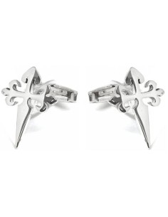 Santiago Cross Shirt Cufflinks 925 Sterling Silver 2