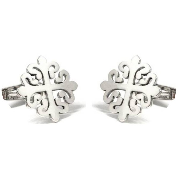 Gemelli da polso Croce di Alcántara in argento sterling 925