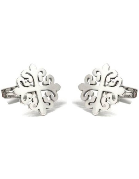 Gemelli da polso Croce di Alcántara in argento sterling 925