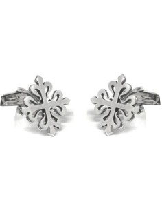 Gemelli da polso Croce di Calatrava in argento sterling 925 2