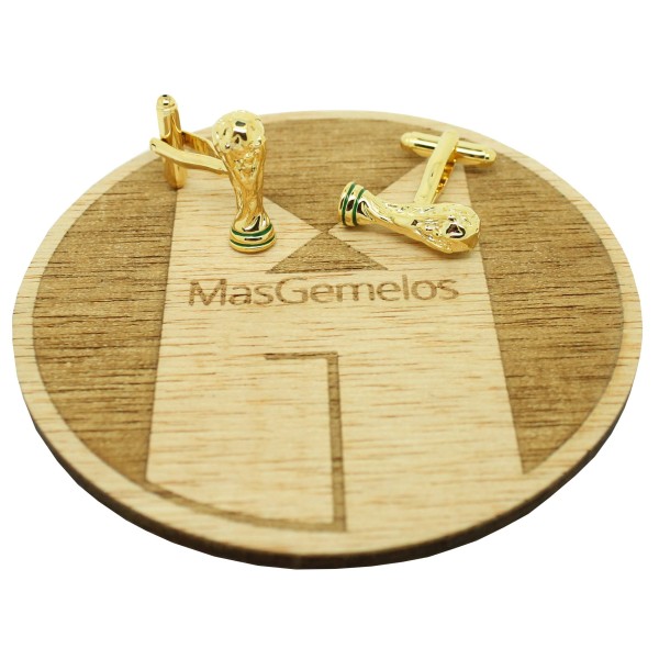World Cup trophy cufflinks 🏆