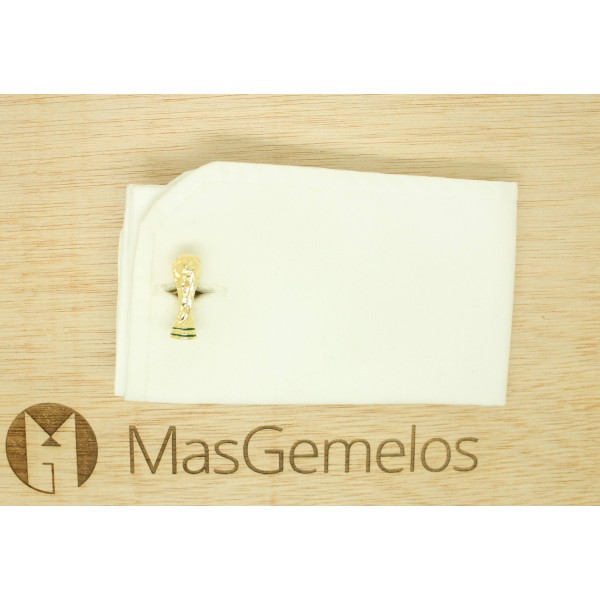 Gemelos para camisa trofeo copa del mundial 🏆