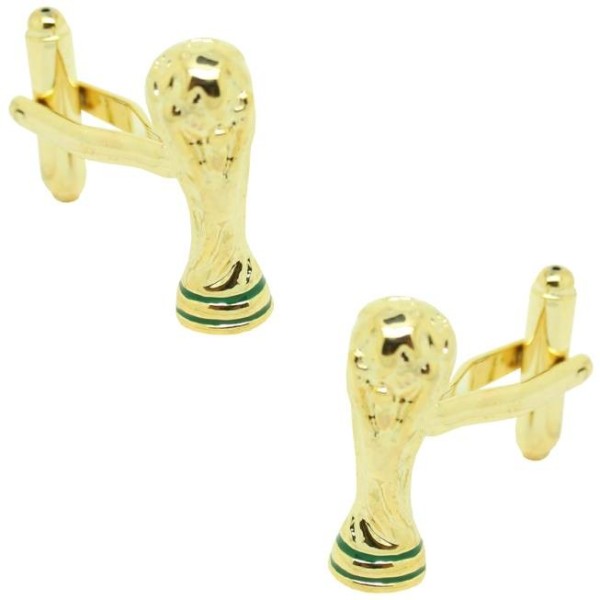 Boutons de manchette trophée de la Coupe du Monde 🏆